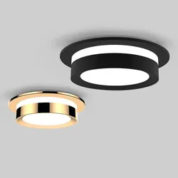 White/Golden/Silver/Black Led Downlight Ceiling Spotlight 5W 7W 9W 12W 15W 18W Dimmable  AC110V/220V Recessed Indoor Lighting