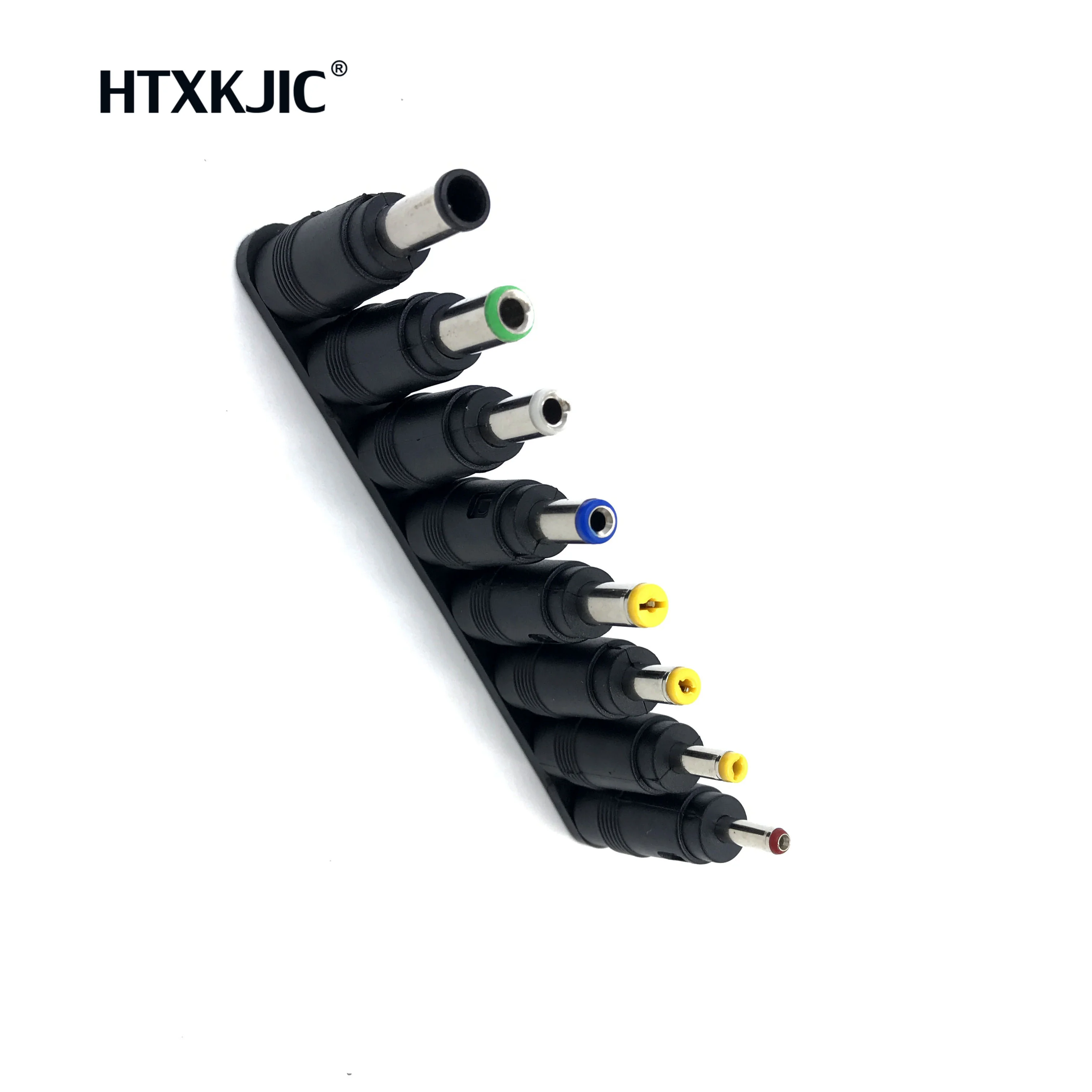 8+1pcs 5.5x2.1mm for Notebook Laptop AC DC Power Charger Supply Adapter Tips Connector Jack to Plug Charging for Tablets PC