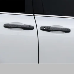 Car Accessories For Honda Stepwgn RK1 RK5 2010-2014 2015 ABS Chrome/Carbon Fiber Door Handle Protection Sticker Bright Strip