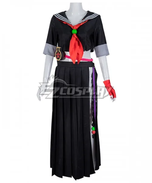 Fate Grand Order Minamoto No Yorimitsu Minamoto No Raikou Sailor Suit Girls Black Dress Halloween Party Cosplay Costume E001