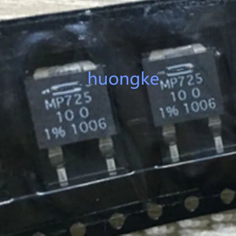 2pcs/lot  MP725-100-1% MP725 100R 1% 25W CADDOCK imported high-power non-inductive resistor