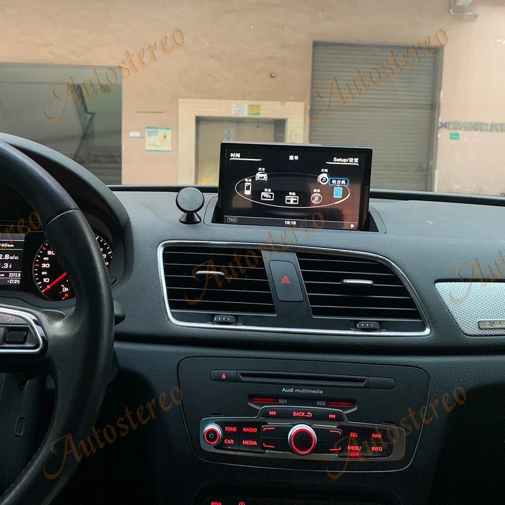 Android 14 Carplay For Audi Q3 2012-2019 Car Radio Car GPS Navigation Radio Tape Multimedia Player HeadUnit Auto Stereo