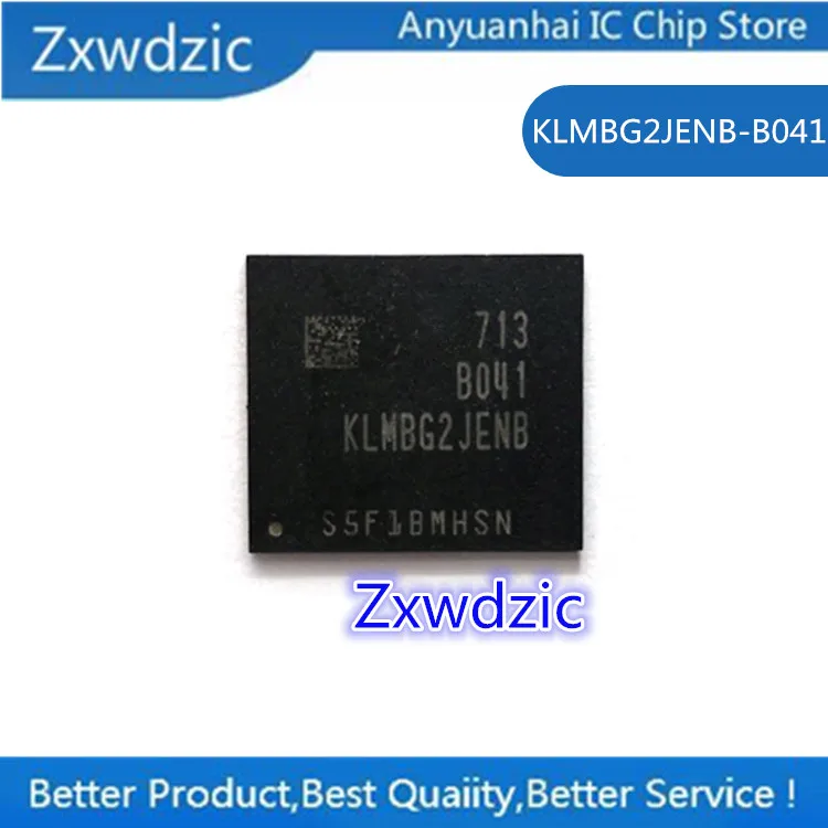 

1 шт., 100% Новый оригинальный Флюоресцентный чип памяти KLMBG2JENB B041