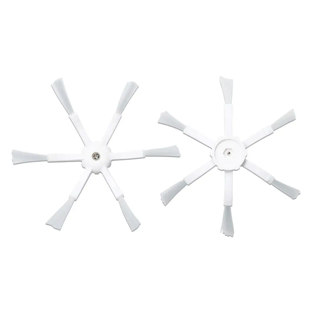 2 шт. 6 рукоятей боковая щетка для Roborock S50 S51 S55 Запчасти для робота-пылесоса Замена Новый стиль 6-Arm щетки аксессуары