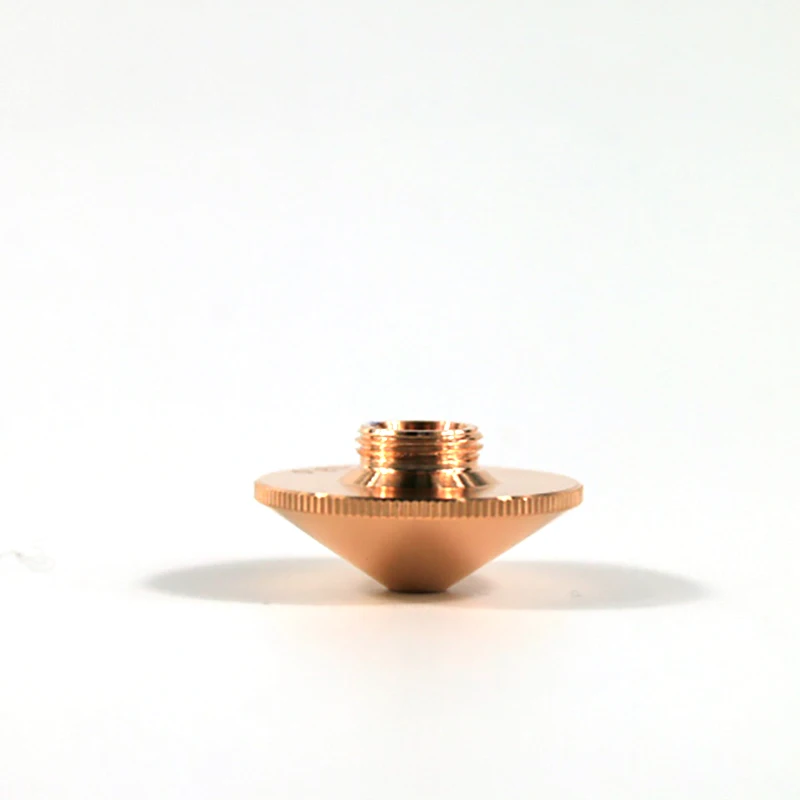 Aurora Laser Tongli Nozzle Tunggal/Lapisan Ganda Dia.30 Mm Kaliber 1.0-5.0Mm untuk Memberdayakan Serat Laser Mesin Kepala Laser