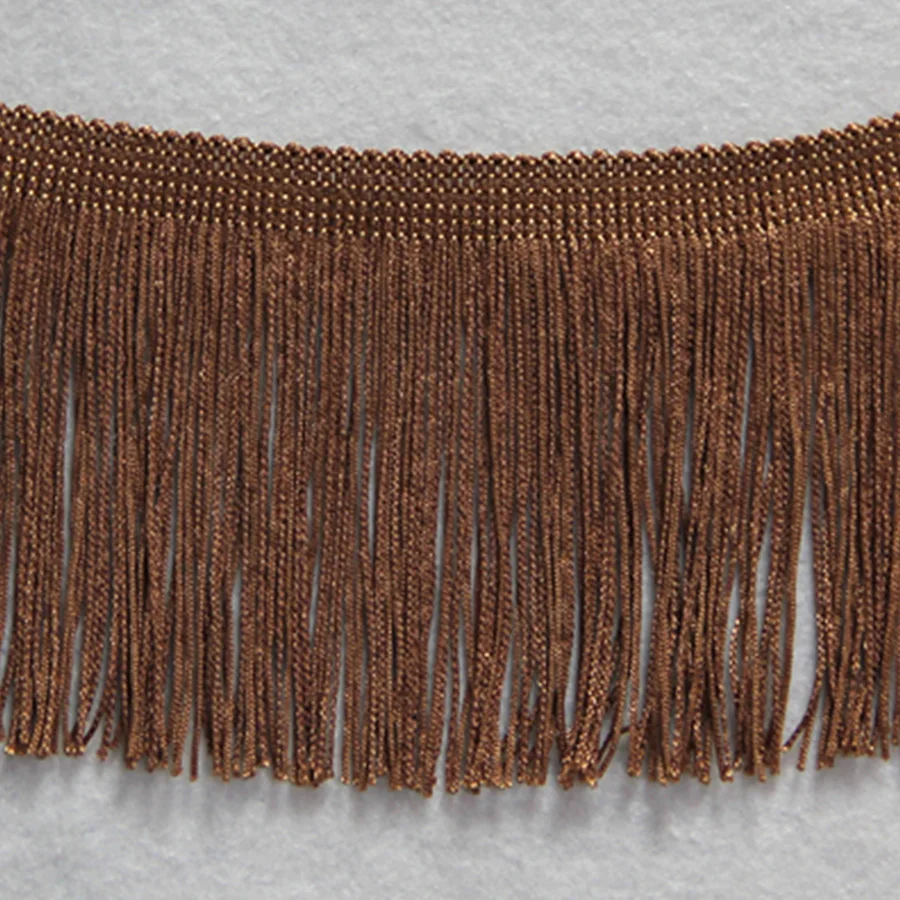 BEL AVENIR 1m/Bag Width 10cm Lace Curtain Accessories Stage Clothing Textiles Big Tassel Long Chainette Fringe Tassels Trimming