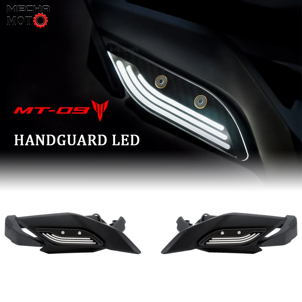 

Motorcycle hand guard lights For YAMAHA MT09 TRACER FJ-09 MT-09 TRACER 2014 - 2017 Decorative Knuckle Guard LED lightss Kit