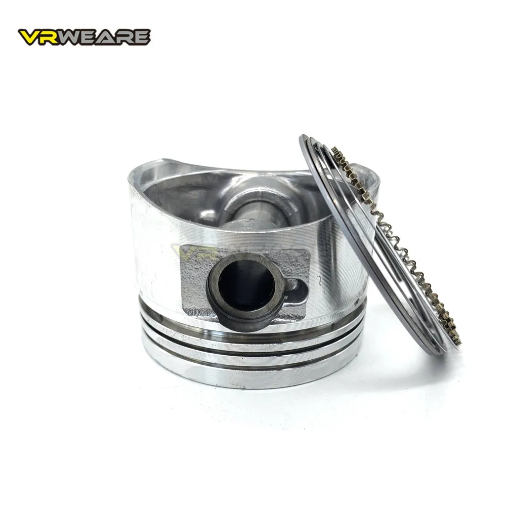 GY6 125 cylinder Kit 52.4mm Cylinder Piston Ring Set for 4 stroke air cooling Scooter Moped ATV QUAD GY6125 152QMI 1P52QMI