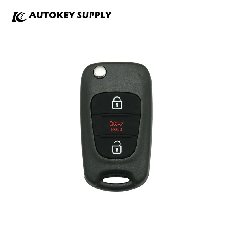 

For Kia Soul 3 Buttons Remote Flip Key Autokeysupply AKHKF124