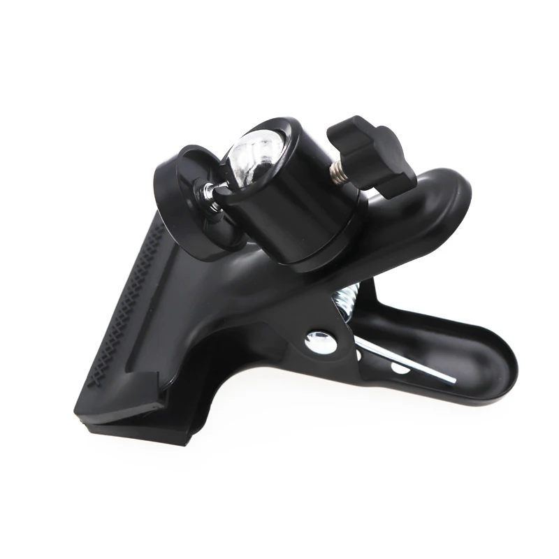 Metallo Treppiedi Staffe E Supporti Multi-funzione Clip Morsetto Del Supporto Del Supporto Con Testa a Sfera Standard di 1/4 "a vite Per morsetto Accessori Per la Fotografia