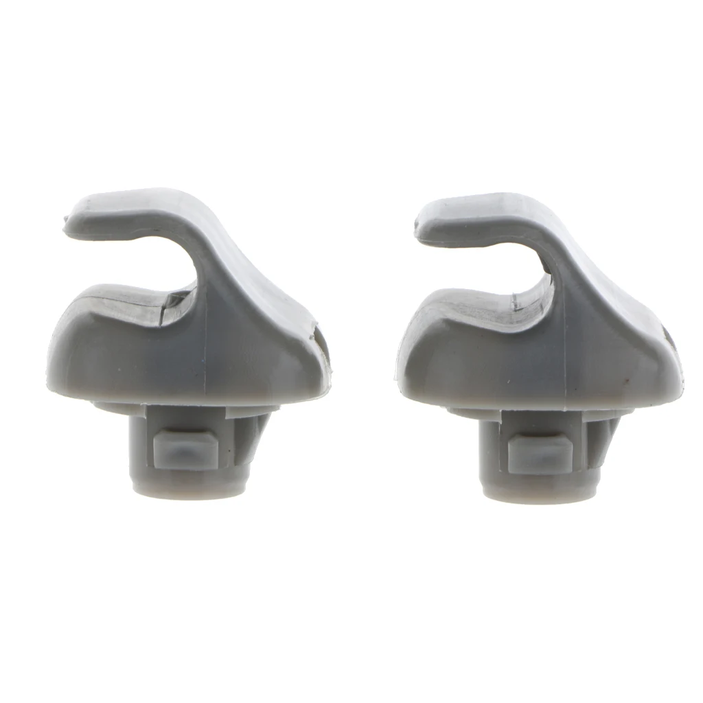 2pcs Car Accessory Sun Visor Hook Clips Clamps for Honda Accord Civic 1998-2011 Car Visor Clip Hook Holder 88217S01A01ZA