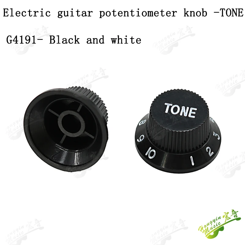 Electric guitar Electric bass sound volume control knob cap gear switch knob cap electric guitar material accessories