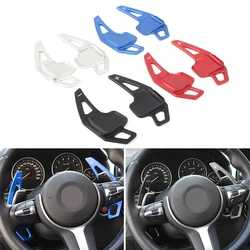 2Pcs Aluminum Car Steering Wheel Shift Paddles Blade Shifter Extension For BMW 3 5 Series F10 F30 F80 320i 325i 330i RT