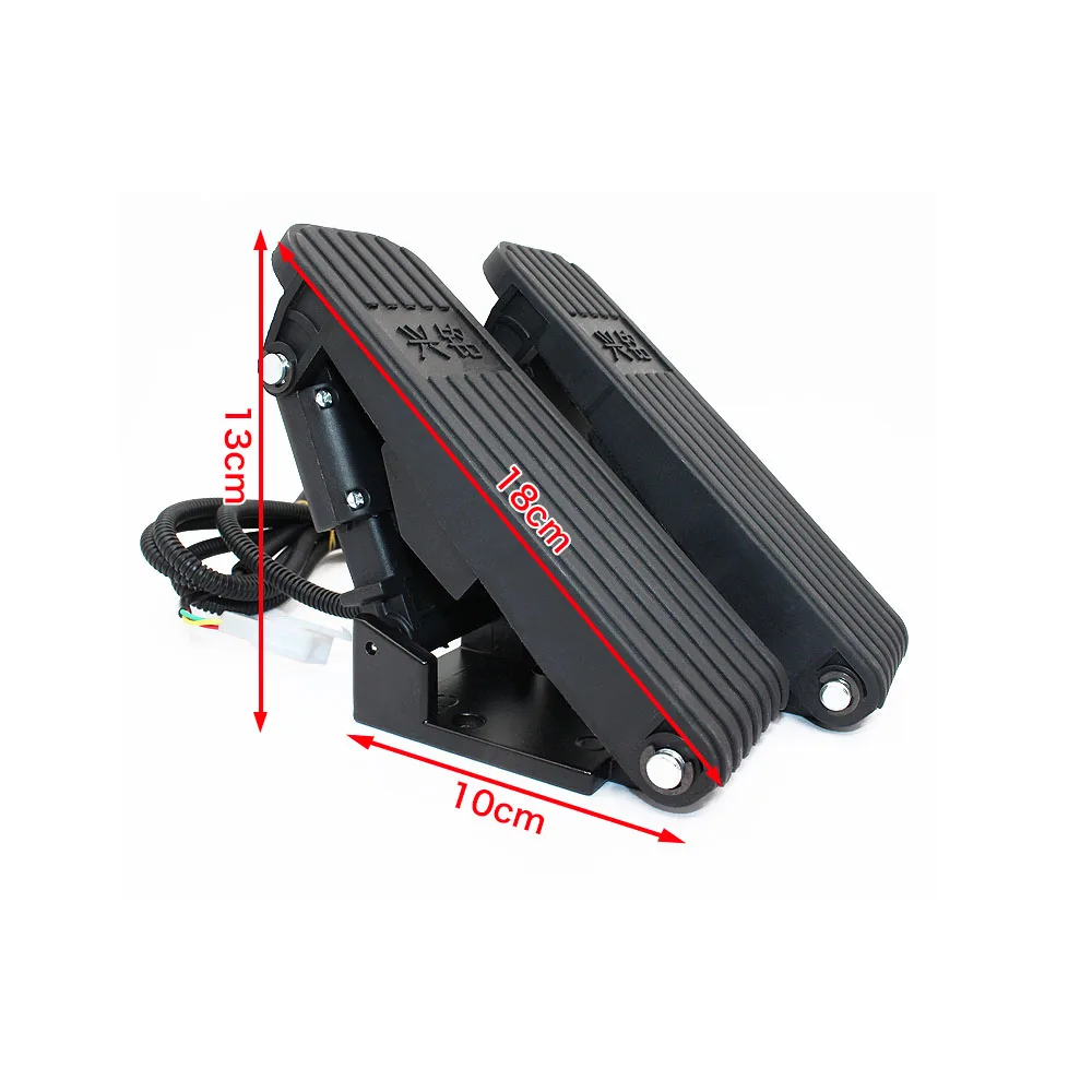 Wholesale Electric Tricycle Ebike Foot Pedal Throttle Pedal Accelerator 24V-60V Foot Throttle For Electric Car Motorcycle