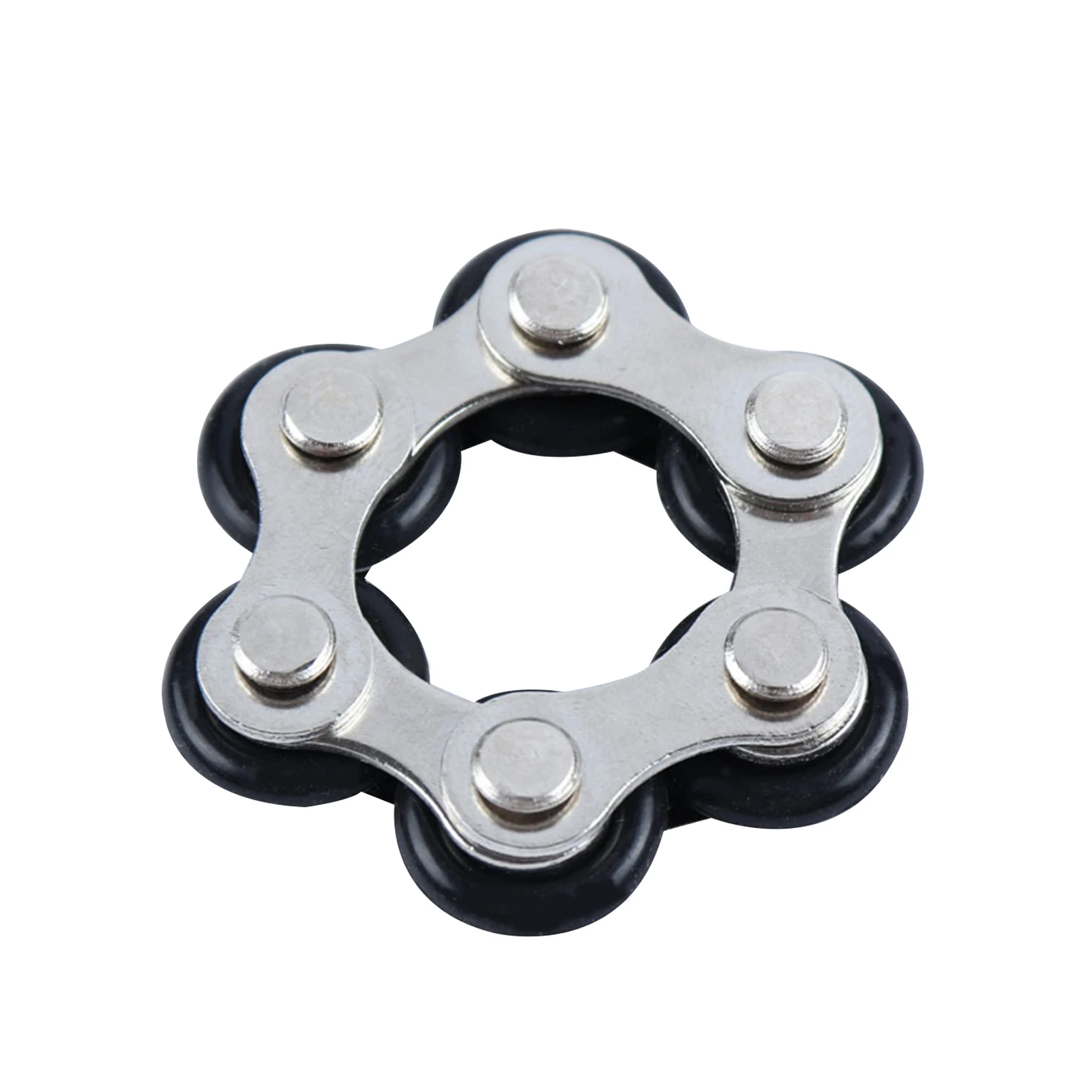 Stainless Steel Sprockets Flywheel Fingertip Gyro Sprockets Chains EDC Metal Toy Gear Gyro Drop Ship Sproket Roadbike Spinner