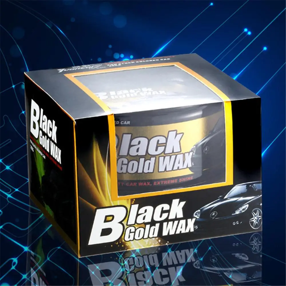 Car Black Wax Waterproof Film Coating Hard Wax Car Paint Repair Scratch Stains Remove Car Clean Care Supplies Car Accessories