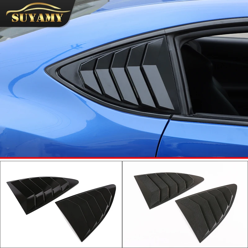 

For Toyota 86/Subaru BRZ 2012-2020 Car Rear Window Triangle Blinds Deflector Decoration Modification Accessories Auto Styling