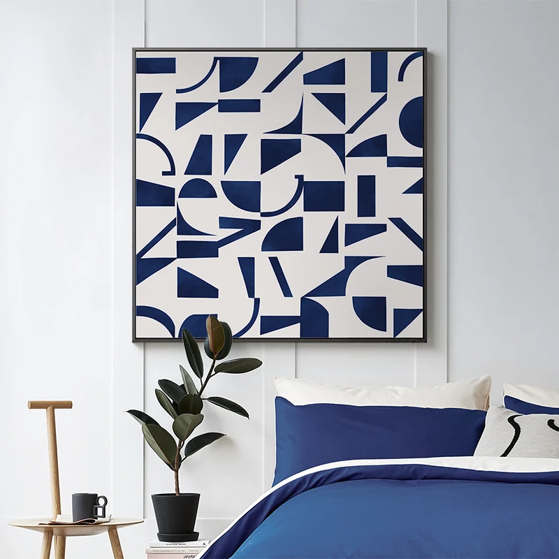 

EECAMAIL Nordic abstract decorative painting restaurant bedroom mural DIY 5d diamond art painting No Frame Full diamond embroide