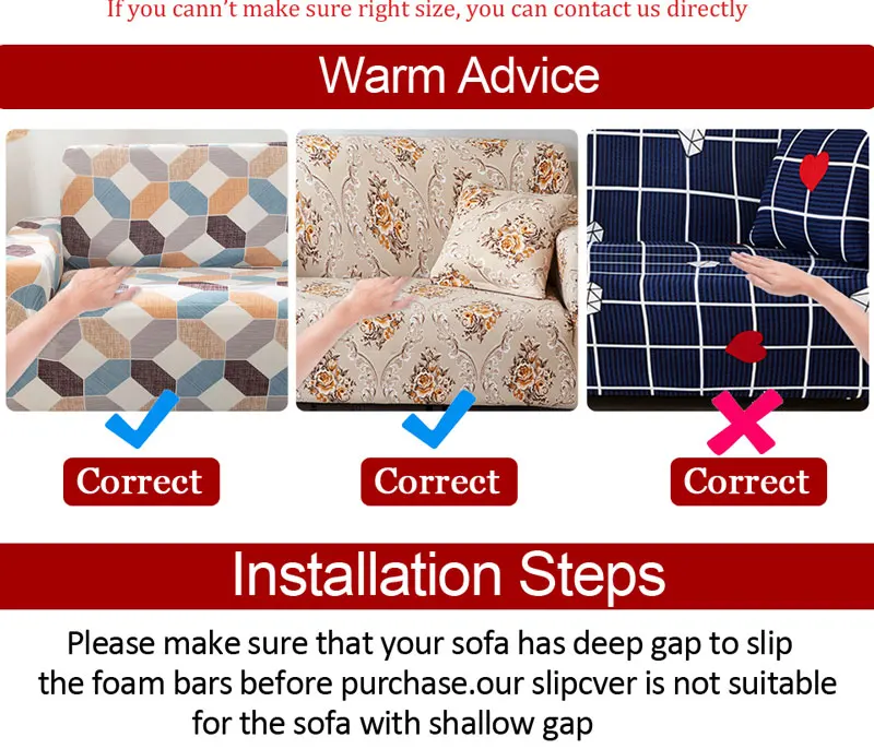 Stretch Sofa Cover Slipcovers Elastic All-inclusive Couch Case for Different Shape Sofa Loveseat Chair L-Style Sofa Case