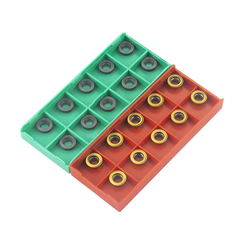 Imagem -06 - Carboneto Insere Ferramentas de Trituração Peças do Torno do Cnc Rpmt Rpmw Rpgt 0702 08t2 1003 1204 1605 Yz15tf Kt7580 H01 o