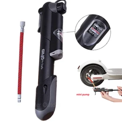 Electric Scooter Portable Tires Pump Air Pump with Extension Tube for Xiaomi Mijia M356/Pro Scooter Ninebot Bike Pump Skateboard