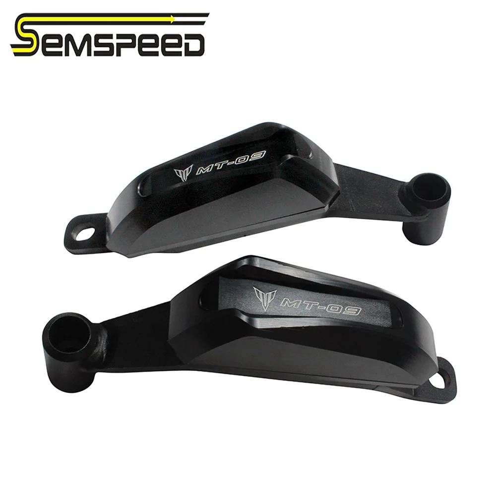 SEMSPEED For Yamaha MT09 FZ09 MT-09 FZ-09 2014-2019 2020 2015 2016 2017 2018 Engine Guard Crash Frame Slider Cover Protector