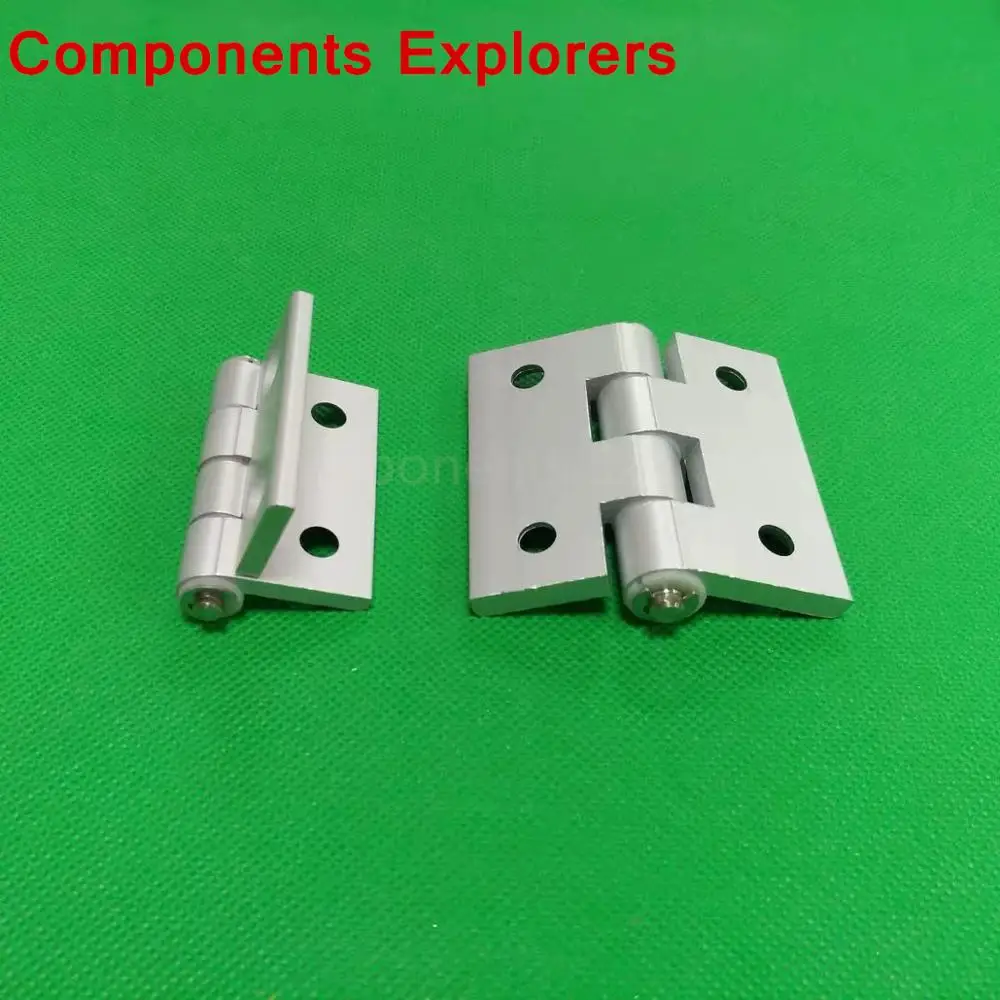 4 Holes Seiko Hinge 2020 3030 3040 4040 Finished Aluminum Hinge Window Door Hinge Connector Black Or Sliver Color image 3