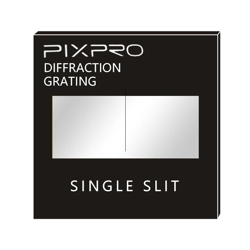 Diffraction Gratingกระจกเดี่ยวSlitตะแกรงการสอนการสาธิตการสอนเครื่องมือตะแกรง50x50mm