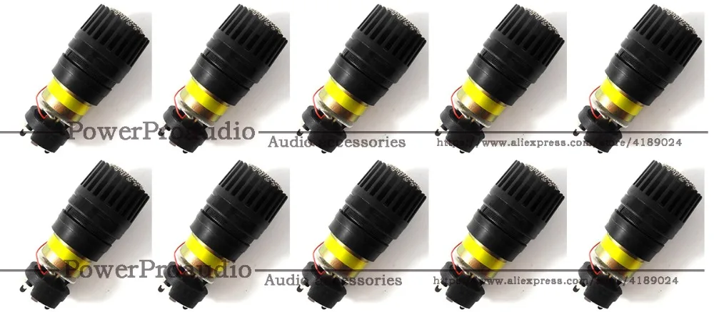 

10PCS/LOT Quality Cartridge Capsule Head For Shure SM57 Microphone