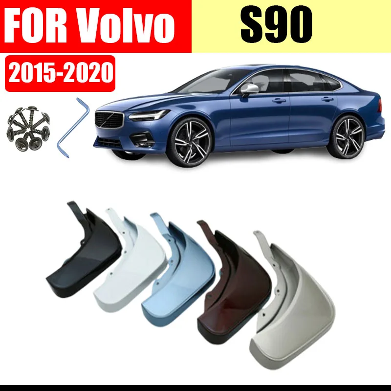 Mud flaps for volvo S90 Mudguards Fender s90 Mudguard Mud flap splash Guard Fenders car accessories Front Rear 4 PCS