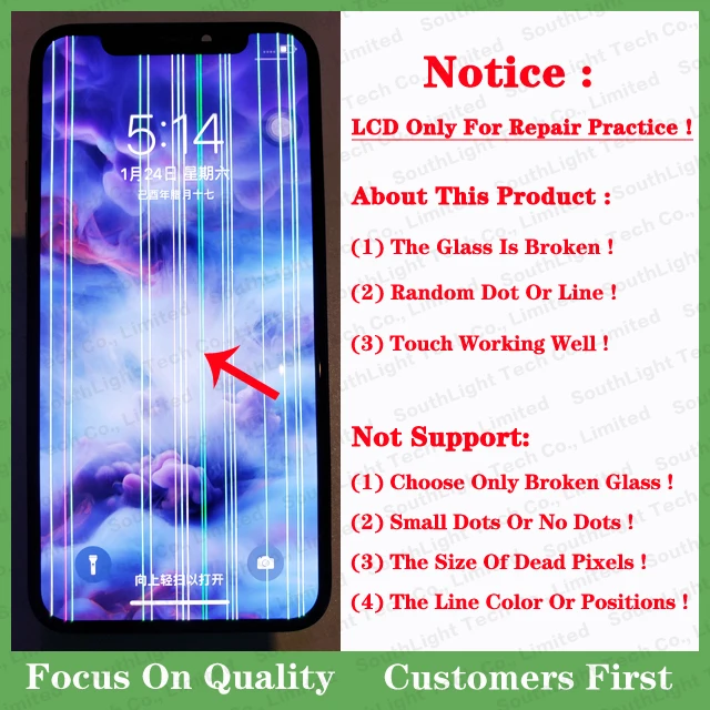 Amazing Price For Iphone X Xs Max LCD Screen Original With Frame Digitizer Assembly Damaged Display Glass Separeting Practice