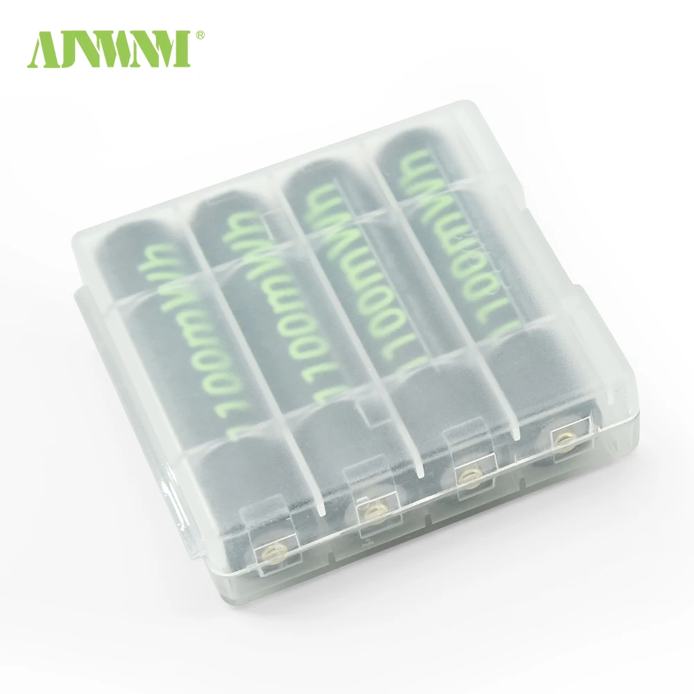 Ajnwnm usb aaa充電式バッテリーaaaリチウムイオン1.5v 1100mWhリチウムaaaプリチャージbateria aaa電池 + usbケーブル