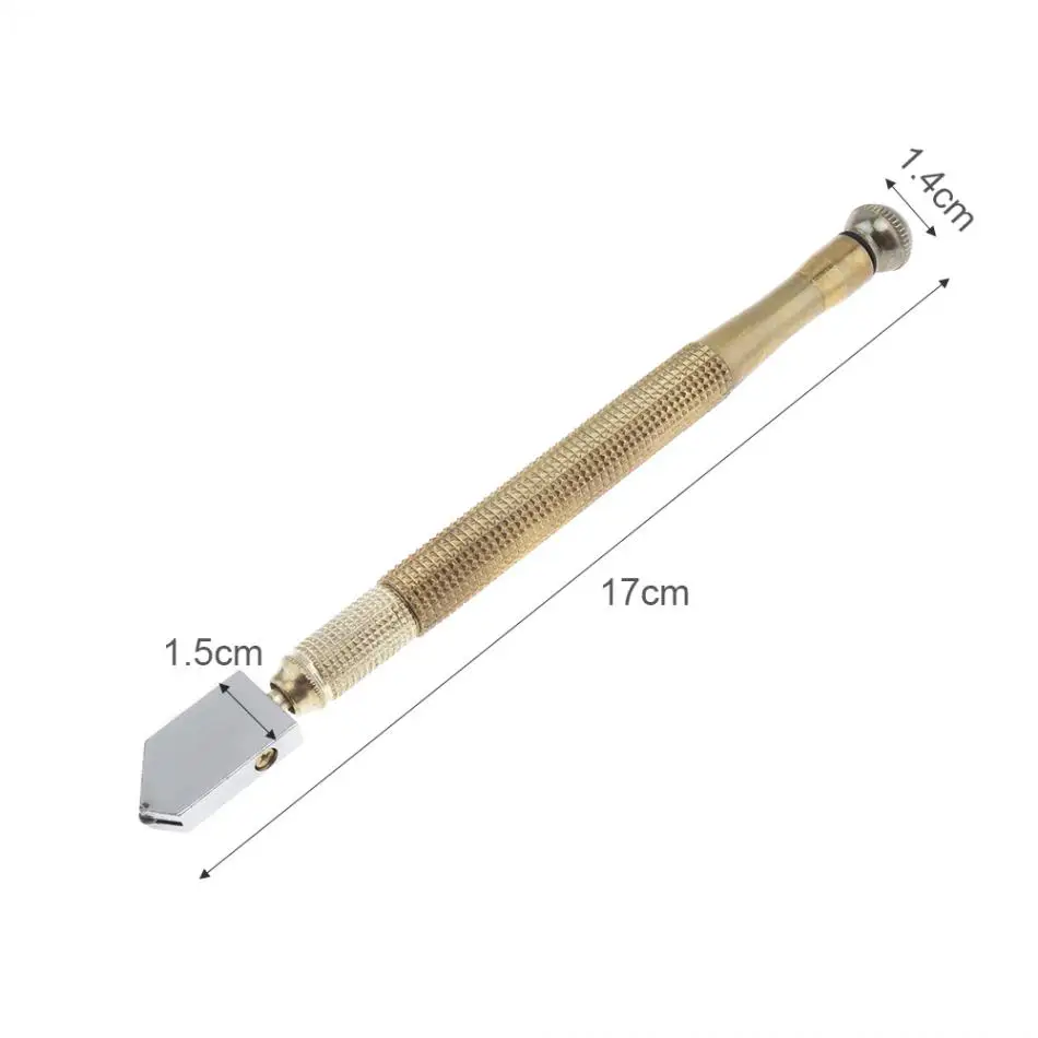 Glass cutter Multifunctional  Metal Diamond Roller Pencil Oil Feed Carbide Tip Tool for Glass Cutting Hand Tools