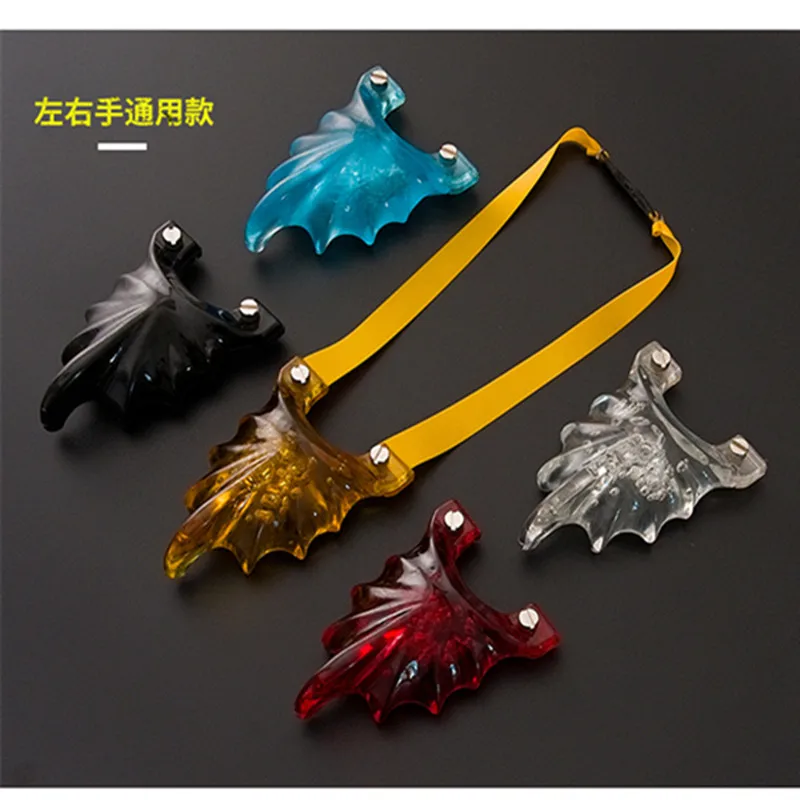 Novel and Funny Toy Nonmetal Safe for Children Bow Frame Outdoor Tiger Claw Small Catapult Mini Slingshot Interactive Games