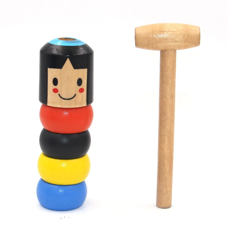 

Unbreakable Wooden Man Magic Toy Magic Tricks Magic Props Comedy Mentalism Fun Toys For Kids FT009