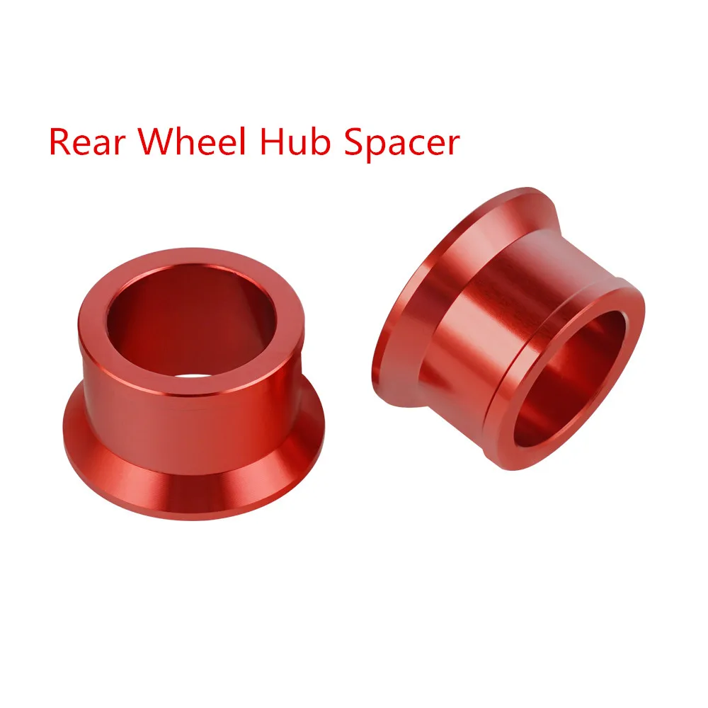 For Honda CR125R CR250R CRF250R CRF450R CRF450X CRF450RX CNC Billet Front Rear Axle Wheel Spacers For Honda CR CRF 125 250 450