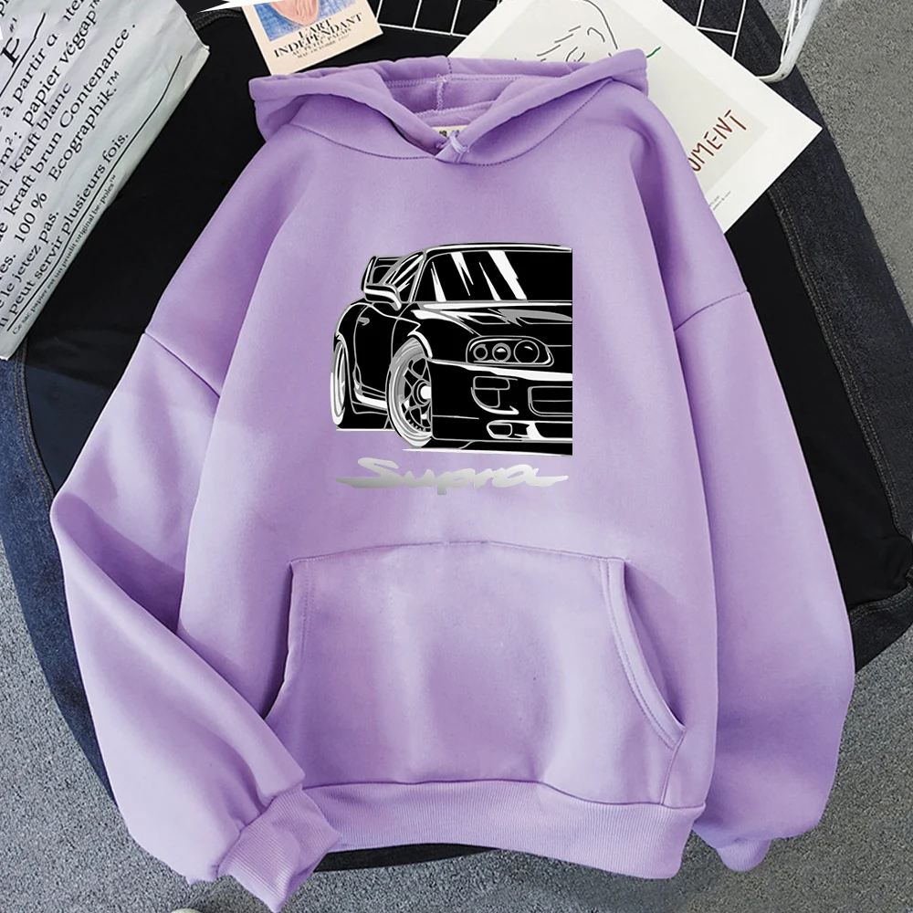 Anime Drift Hoodie Japanese Anime AE86 Hoodies Sweatshirt Print Trend Men Clothes Hip-Hop Male Crewneck Streetwear Men