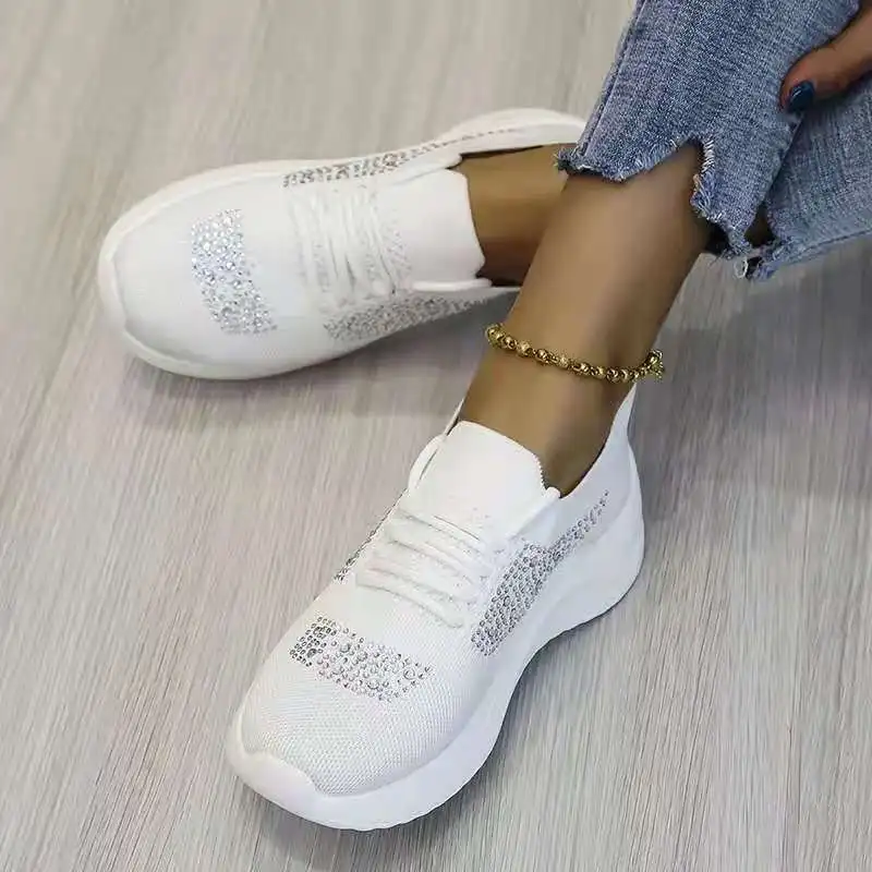 Women Chunky Sneakers Solid Color Woman Platform Shoes Thick Bottom Women's Vulcanized Shoes Sneakers Female Sport Shoes