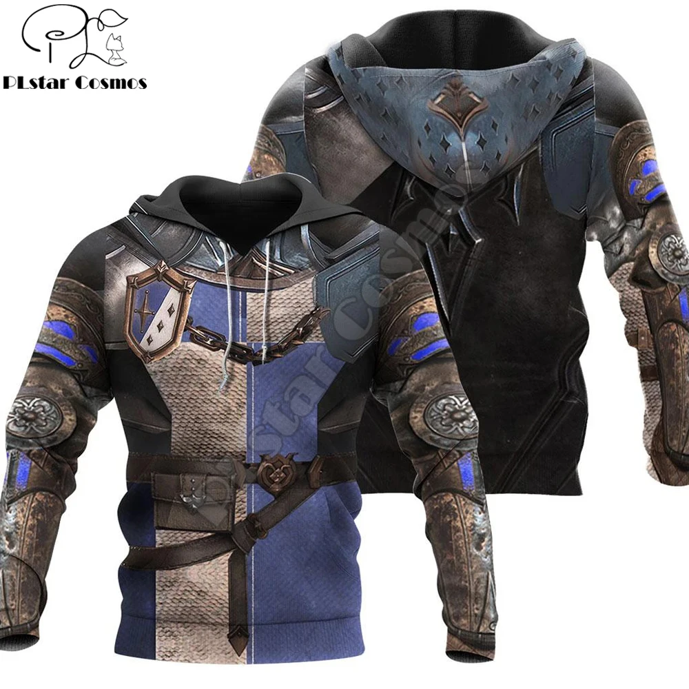 

Knight Armor 3D All Over Printed Men Hoodie Harajuku Fashion Hooded Sweatshirt Unisex Jacket Cosplay hoodies Drop shipping