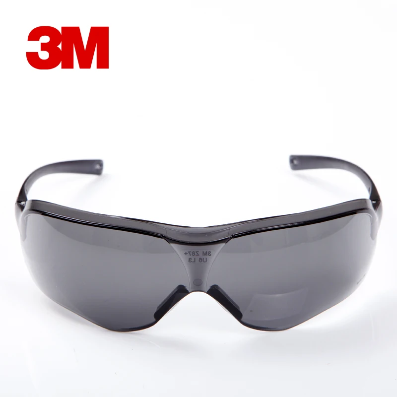 2pcs 3M 10435 Safety Goggles Anti-wind Anti sand Anti Fog Anti Dust Resistant gray Eyewear protective glasses