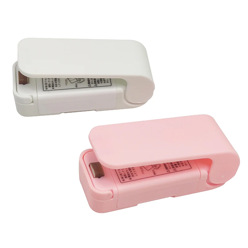 Mini torba termoizolacyjna maszyna uszczelniająca pakiet zgrzewane torebki termiczna plastikowa torba na żywność zamknięcie przenośna zgrzewarka pakowanie akcesoriów kuchennych