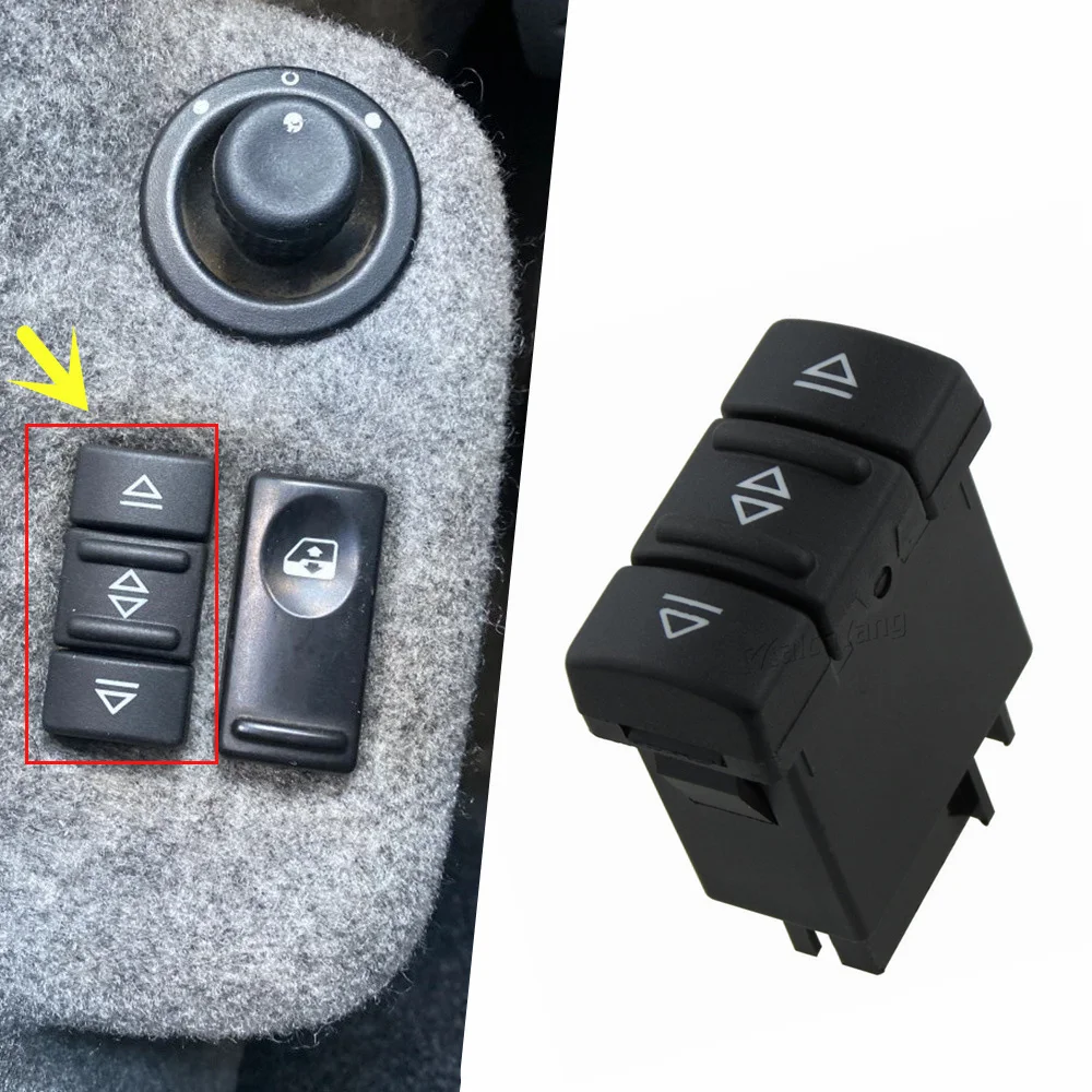 

Malcayang Master Side Power Electric Window Control Switch Button For Renault 19 II Cabriolet Chamade Kasten 7700817339