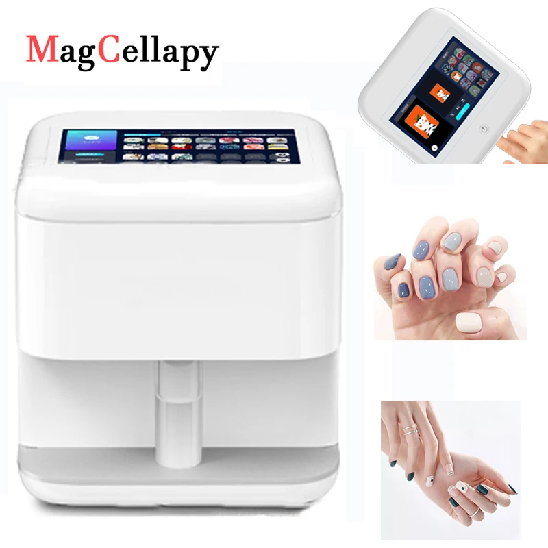 Nail Art Printing Machine 3D Automatische Smart Nail Printing Nail Machine Machine Kleine Nagel Afdrukken Machine Winkelcentrum