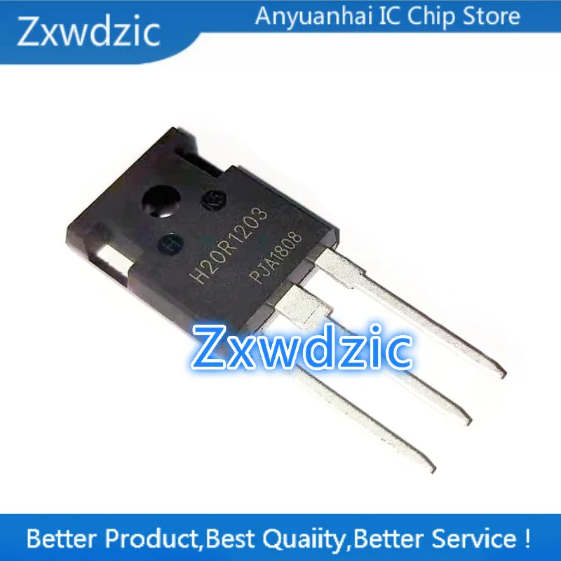 

5pcs H20R1203 IHW20N120R3 TO247 20A/1200V Electromagnetic Furnace High-power IGBT Tube