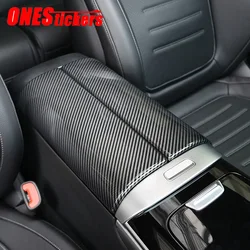 For Mercedes Benz C Class W206 C200 C220 C260 C300 2022+ Car Accessories Central Armrest Box Panel Trim Cover Decorative Frame