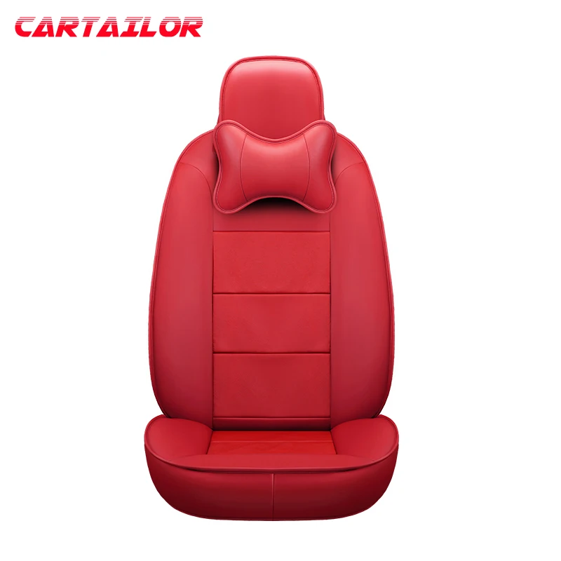 CARTAILOR Auto Seat Covers Leather for Mercedes Benz Smart forfour Car Seat Covers & Accessories Cars Protector Sets for fortwo