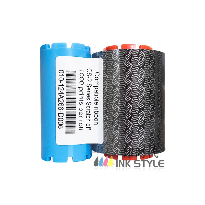 HITI CS-2SO Scratch Off Printing Ribbon 1000 prints compatible for CS200 CS200e CS290e CS220e ID Card Printers