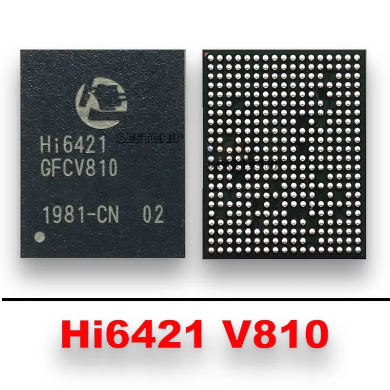 5pcs/lot HI6421 GFCV810 For Huawei MATE30 Power IC MT30 PRO Power Supply Chip Mate 30 Main Power PM hi6421 V810