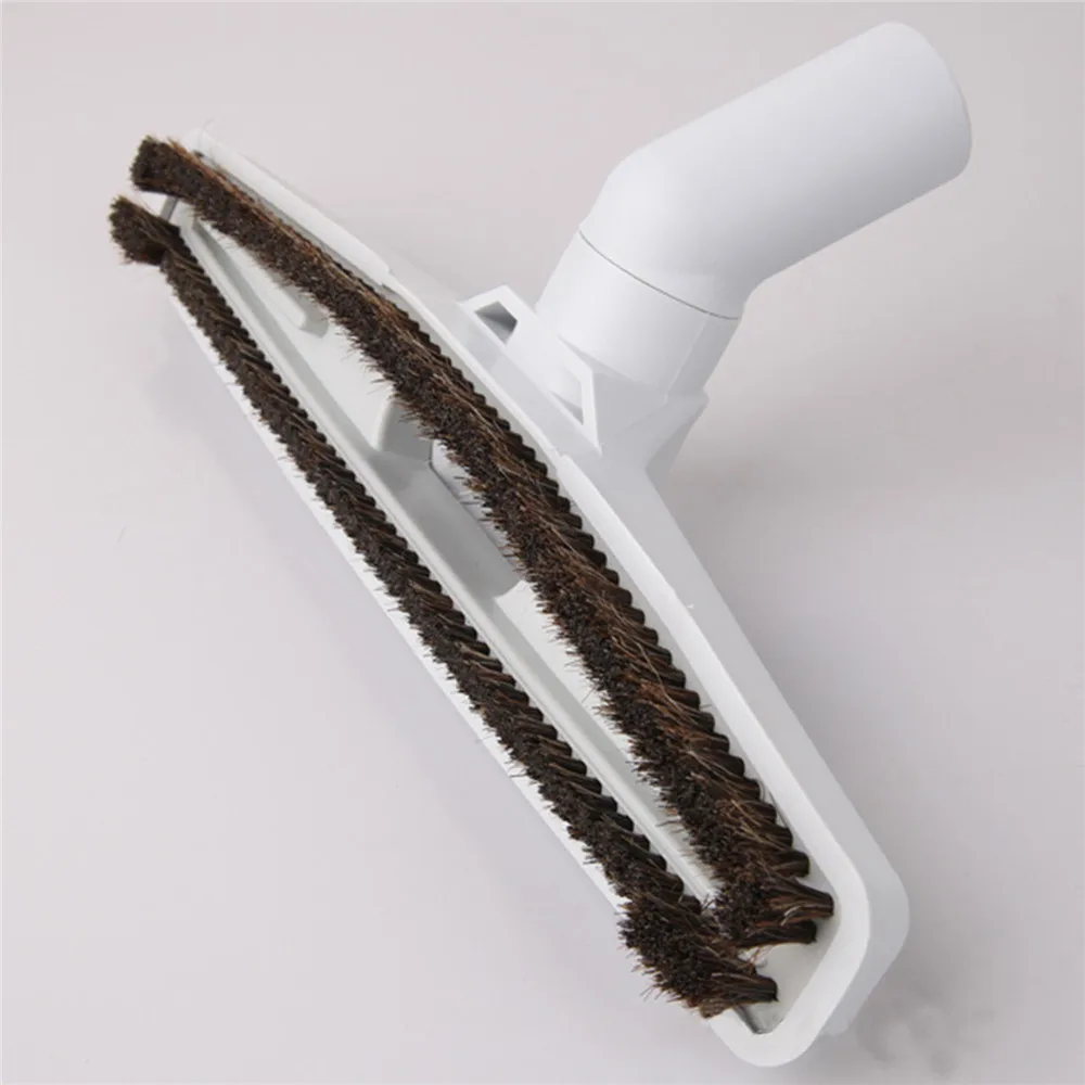 مكنسة كهربائية مع فرشاة أرضية وفرشاة شعر حصان وفرشاة أرضية خشبية وواجهة قطر داخلي 32 مللي متر