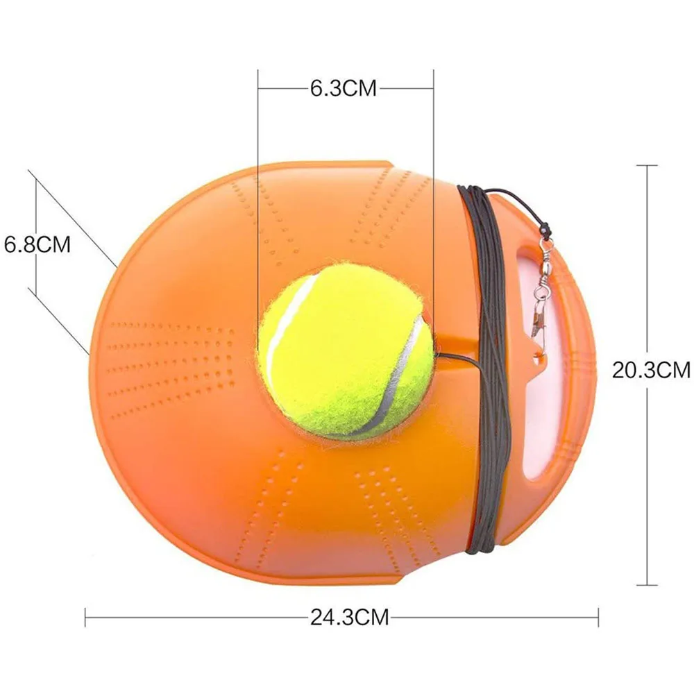 Juego de equipo de entrenamiento de tenis, pelota de rebote, cuerda, entrenador de tenis, agilidad, equipo de ejercicio, principiante, herramienta